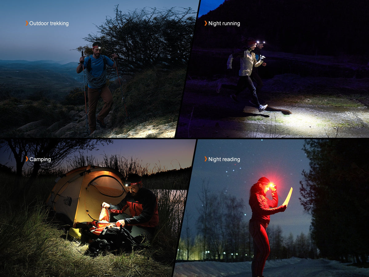 Fenix HL18R-T V2 Lightweight Trail Running Headlamp Fenix Store