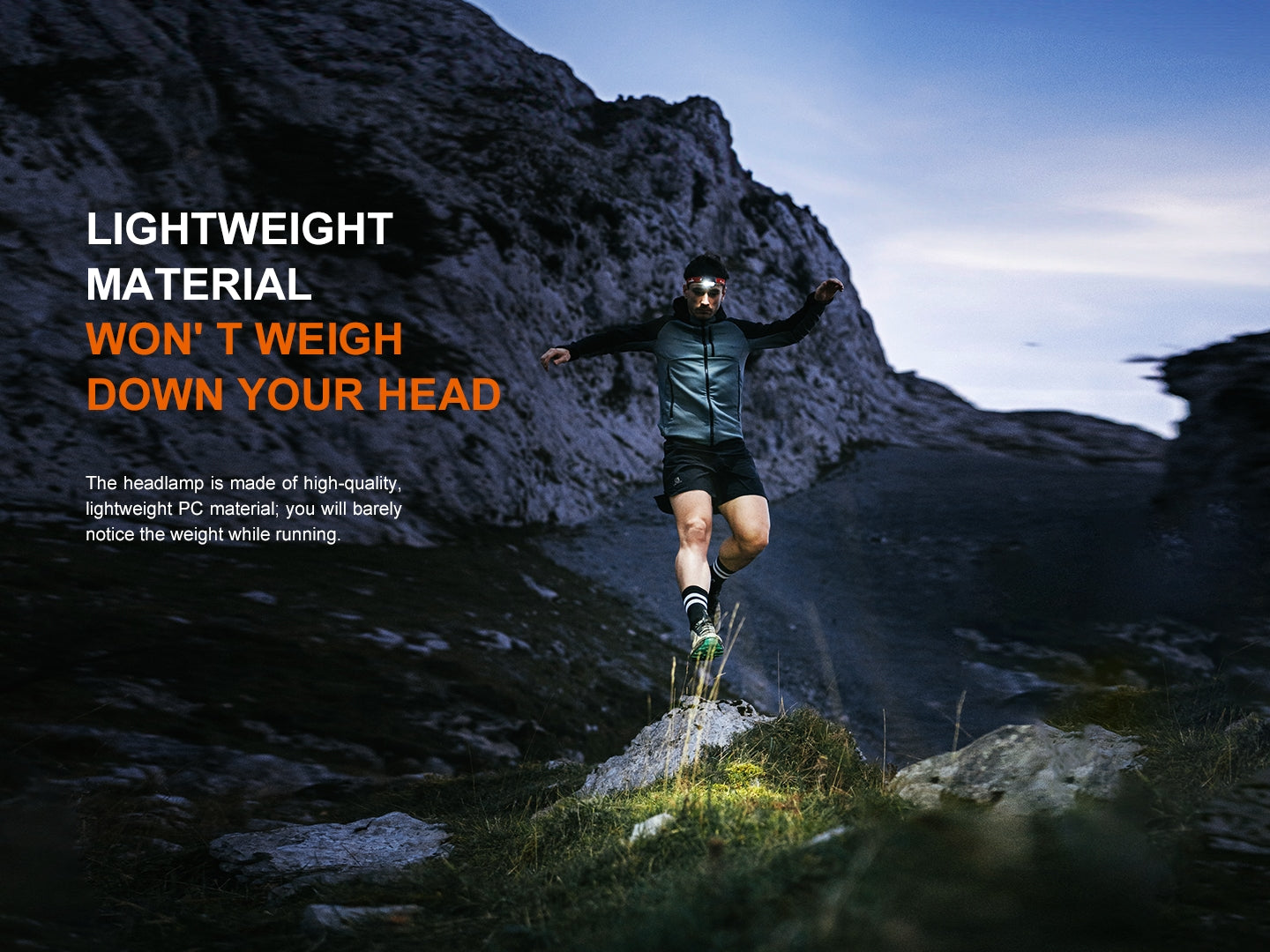 Fenix HL18R-T V2 Lightweight Trail Running Headlamp Fenix Store