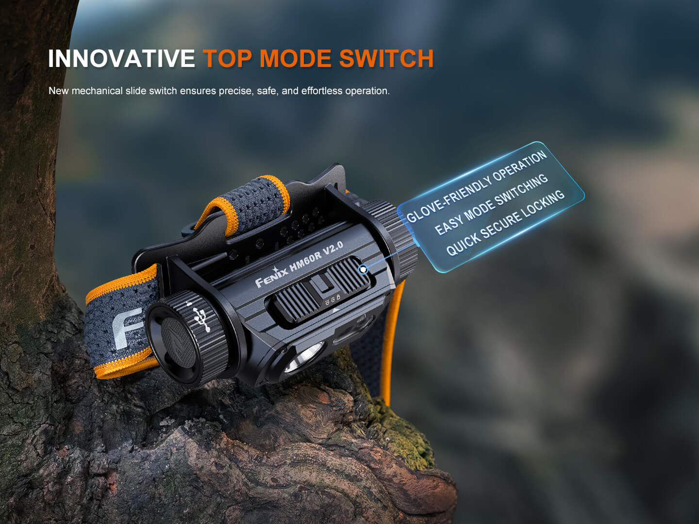 HM60R V2 High-Performance Headlamp - 1600 Lumens Fenix Store