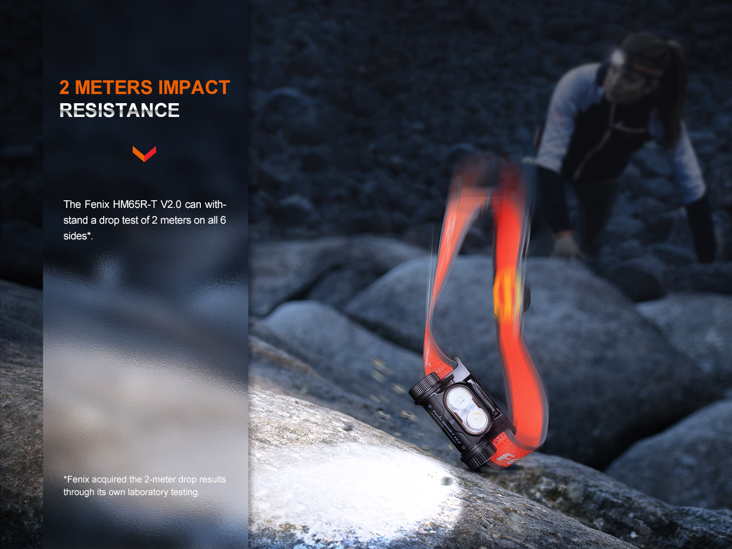 Fenix HM65R-T V2 Rechargeable Lightweight Trail Running Headlamp Fenix Store