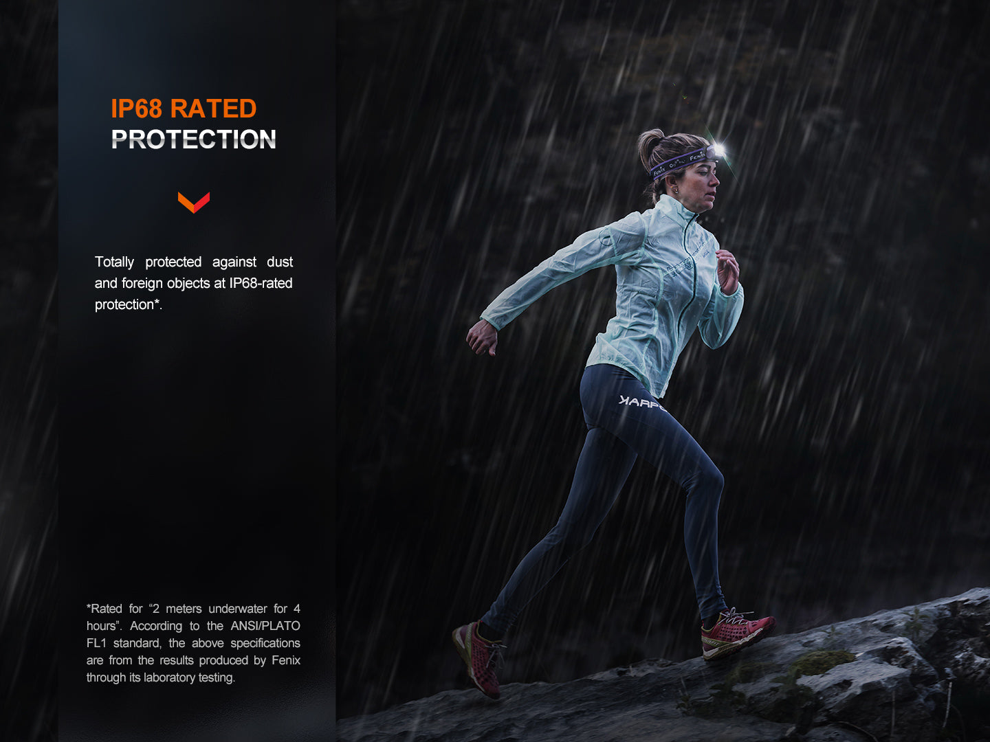 Fenix HM65R-T V2 Rechargeable Lightweight Trail Running Headlamp Fenix Store