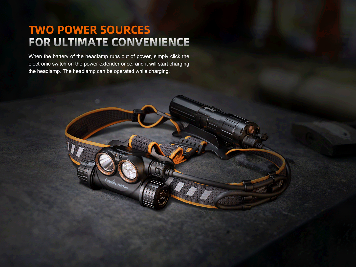 Fenix HM75R Rechargeable Industrial Headlamp - 1600 Lumens Fenix Store