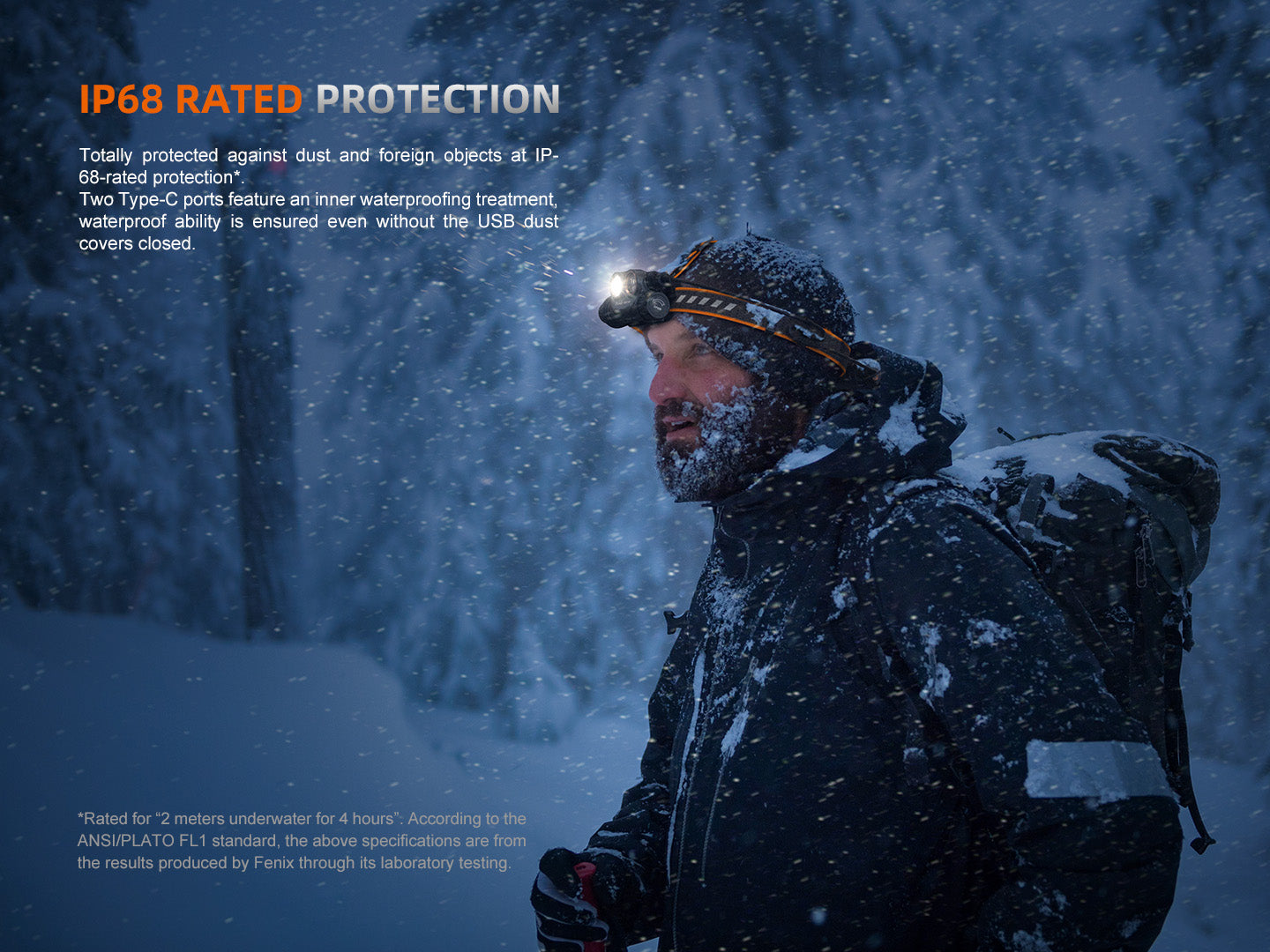 Fenix HM75R Rechargeable Industrial Headlamp - 1600 Lumens Fenix Store