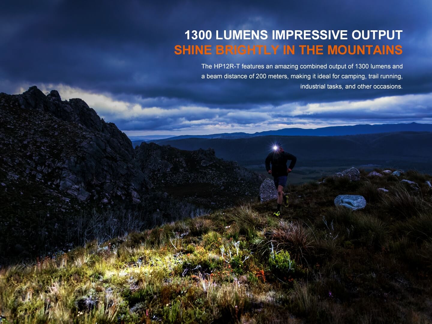 Fenix HP12R-T Balanced Trail Headlamp Fenix Store