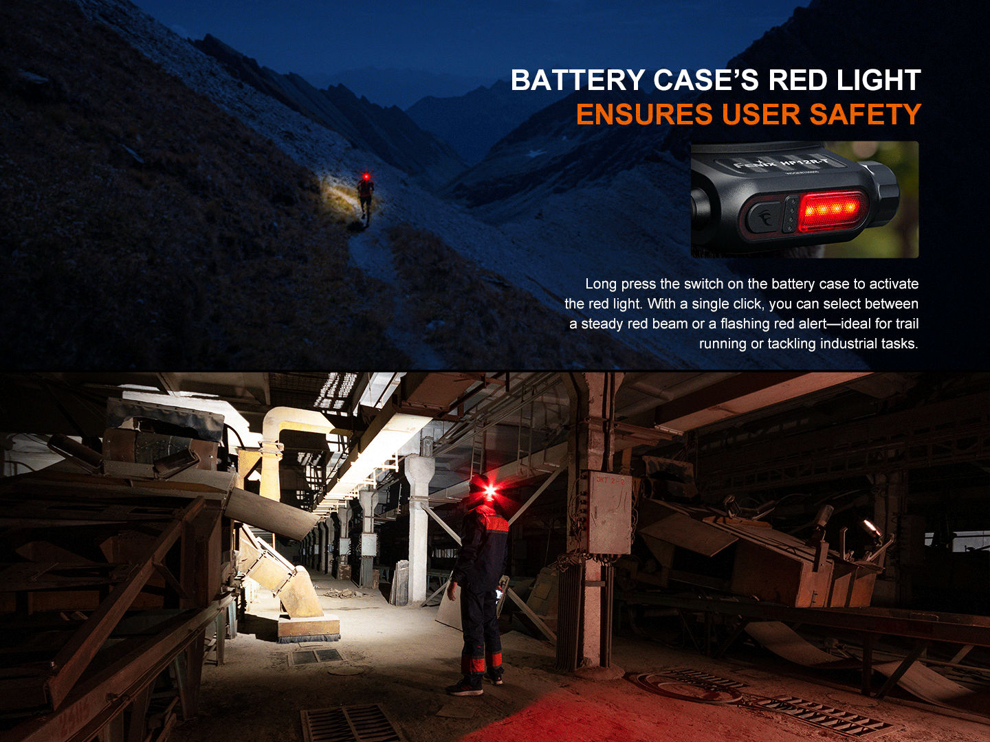 Fenix HP12R-T Balanced Trail Headlamp Fenix Store