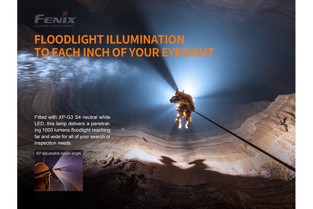 Fenix HP30R V2.0 LED Headlamp - 3000 Lumens Fenix Store