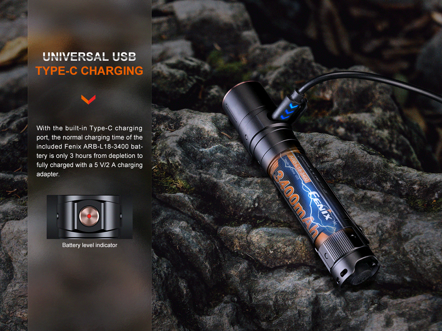 Fenix LD30R High-Performance Lightweight Flashlight Fenix Store