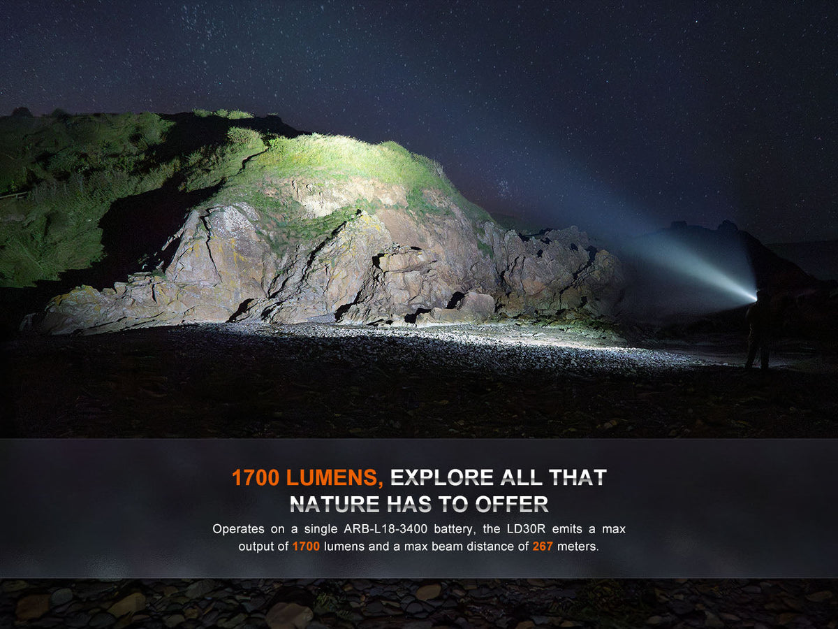 Fenix LD30R High-Performance Lightweight Flashlight Fenix Store