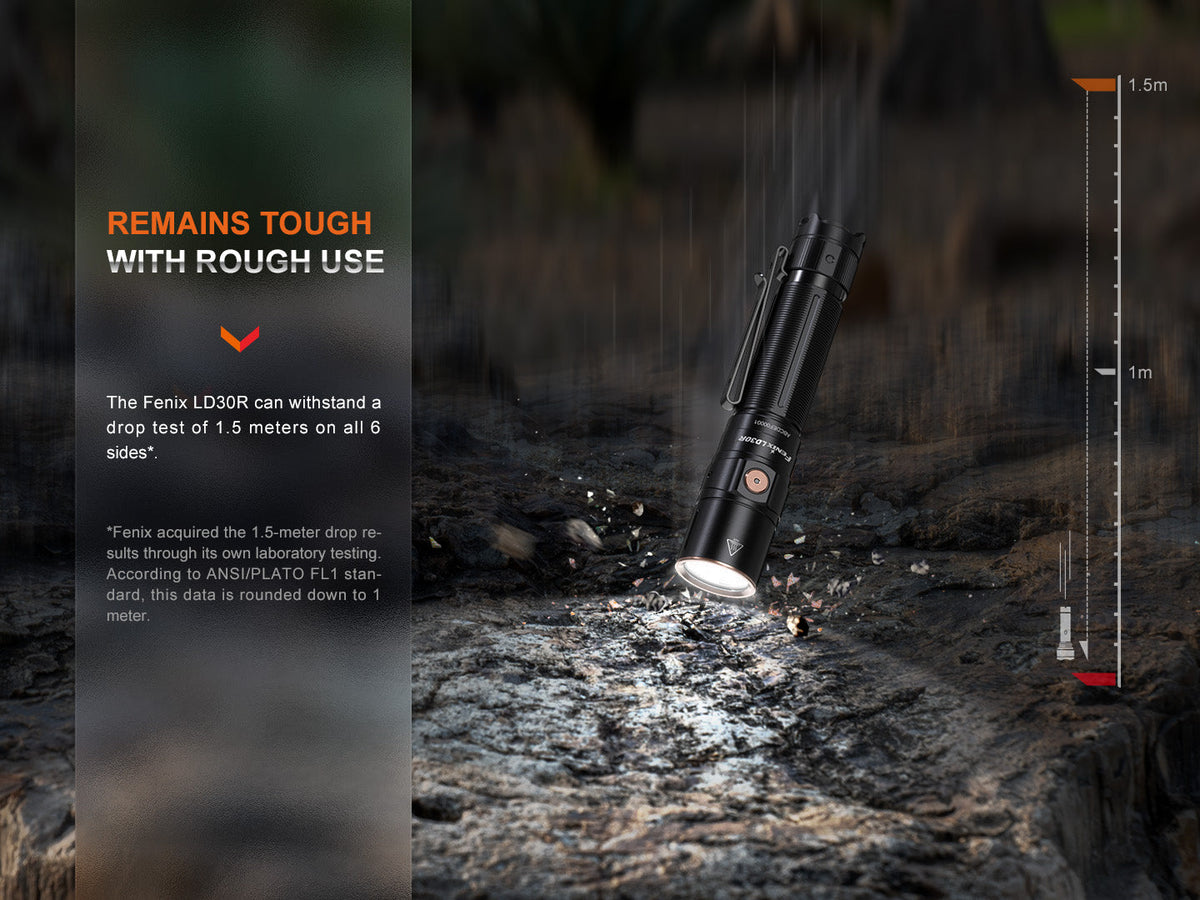 Fenix LD30R High-Performance Lightweight Flashlight Fenix Store