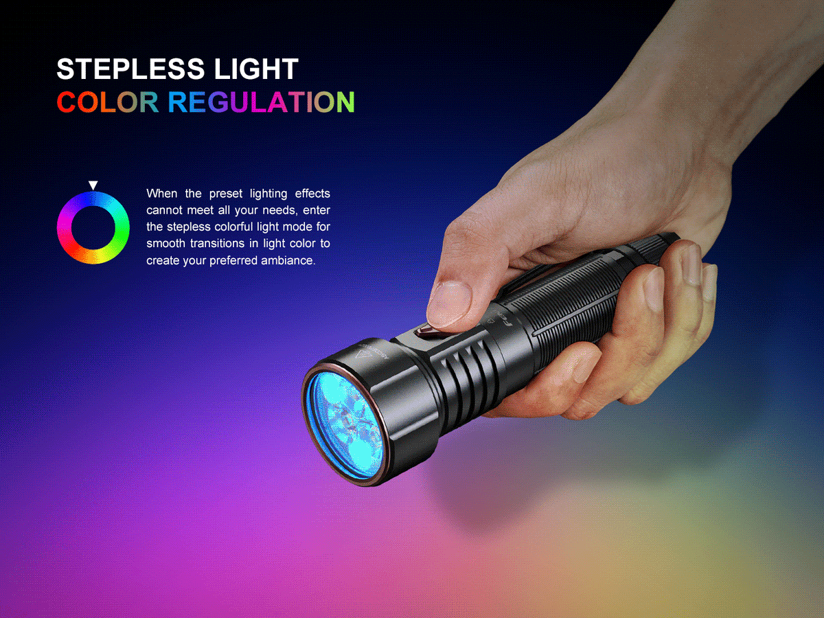 Fenix LD36R Multicolor Flashlight Fenix Store