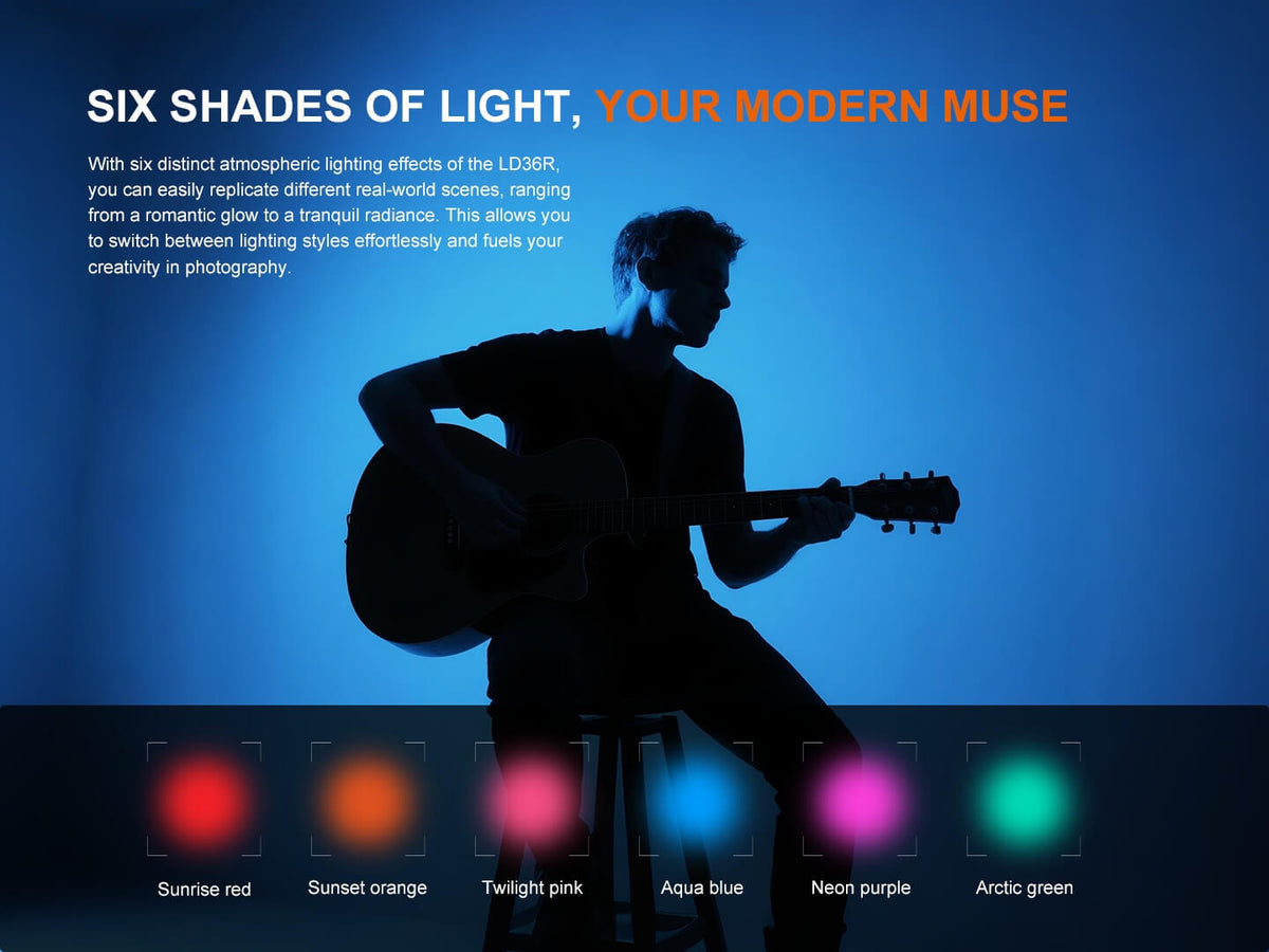 Fenix LD36R Multicolor Flashlight Fenix Store