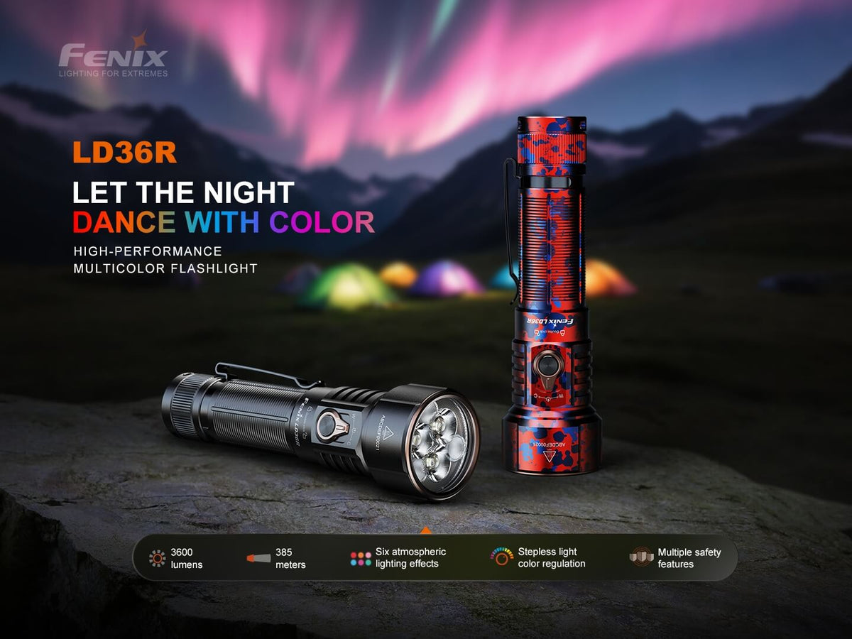 Fenix LD36R Multicolor Flashlight Fenix Store