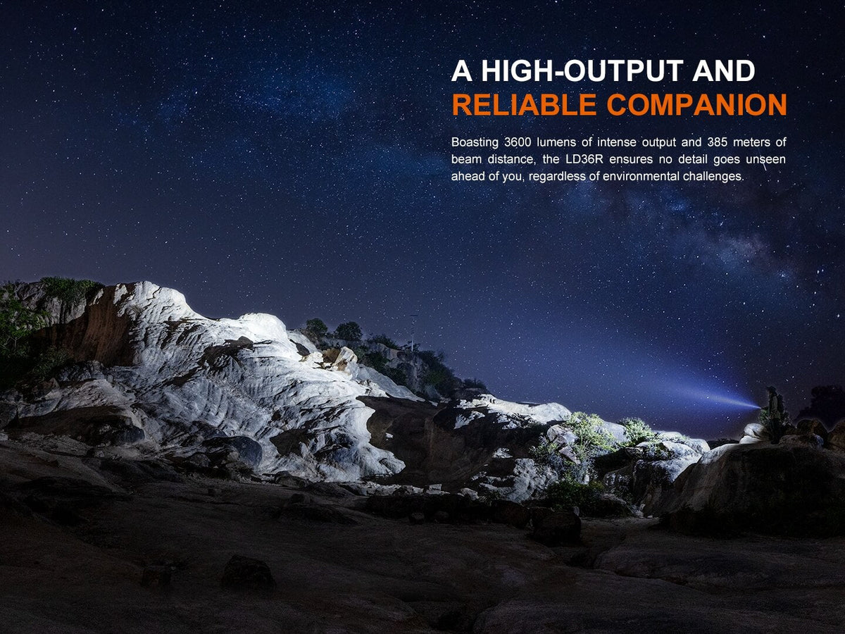 Fenix LD36R Multicolor Flashlight Fenix Store