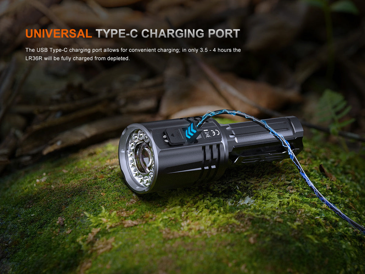 Fenix LR36R White Laser Searching Flashlight Fenix Store