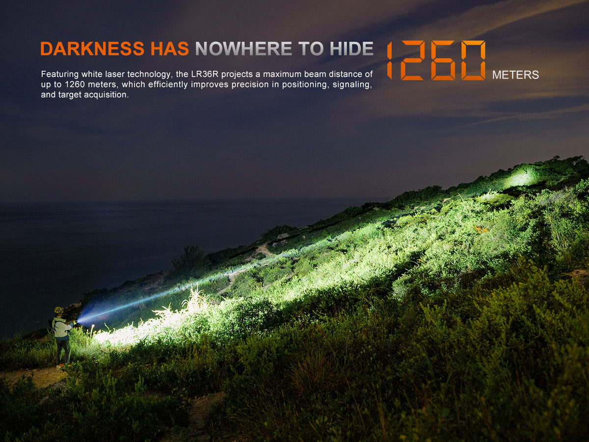 Fenix LR36R White Laser Searching Flashlight Fenix Store