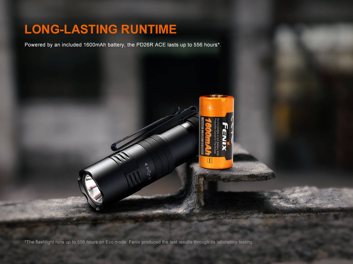 Fenix PD26R ACE Multi-Mode Compact Tactical Flashlight Fenix Store