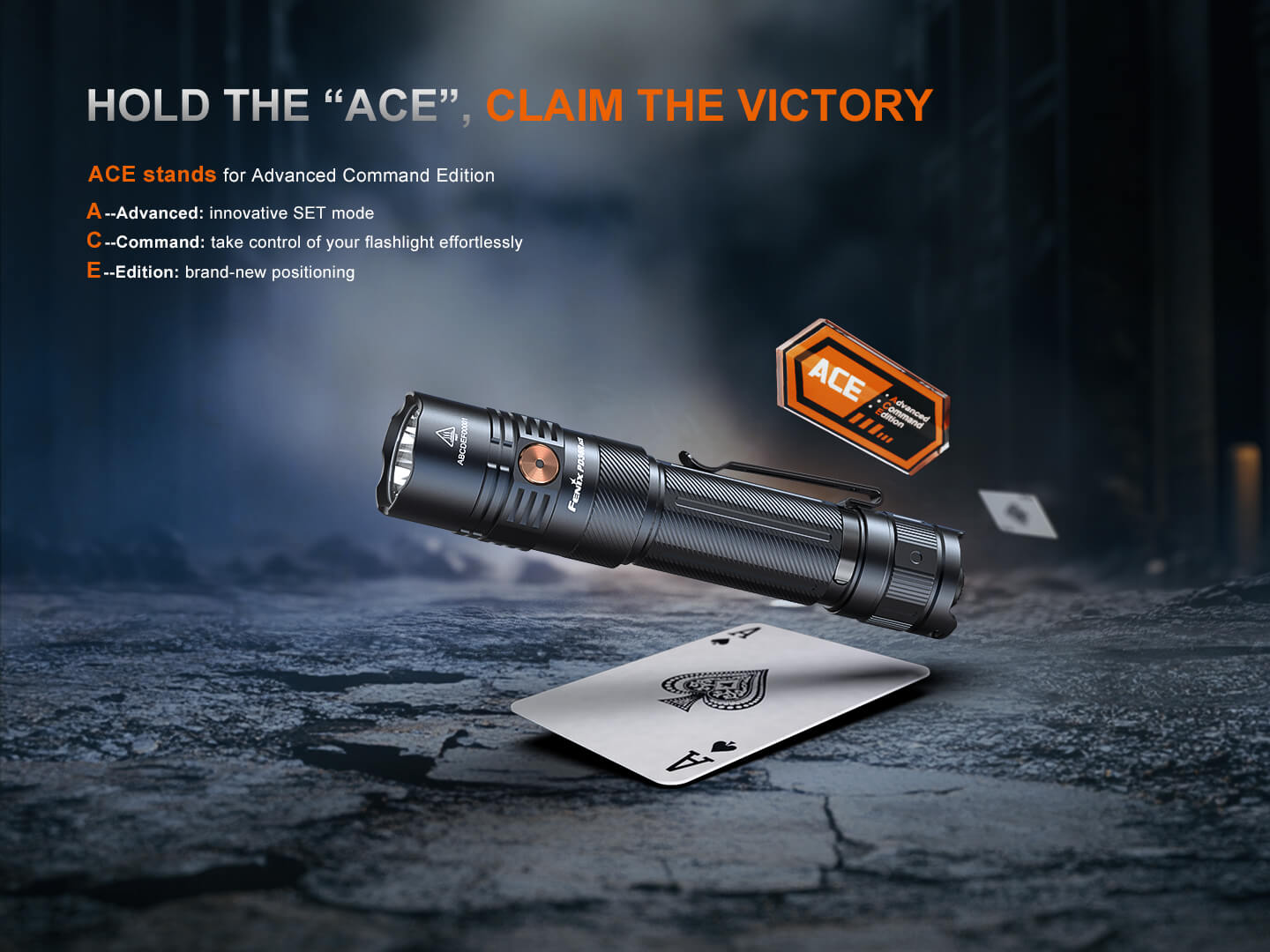 Fenix PD36R ACE Customizable Multi-Mode Flashlight Fenix Store