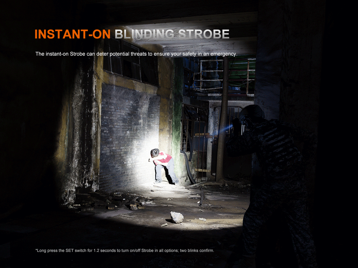 Fenix PD36R ACE Customizable Multi-Mode Flashlight Fenix Store