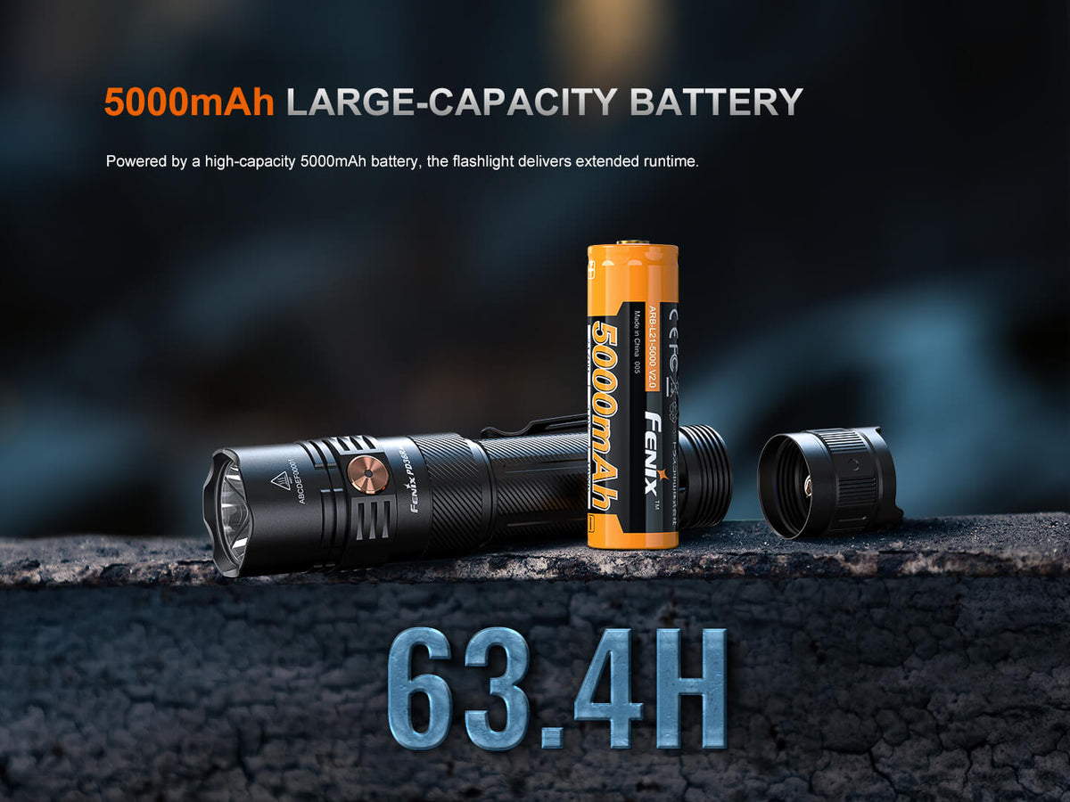 Fenix PD36R ACE Customizable Multi-Mode Flashlight Fenix Store