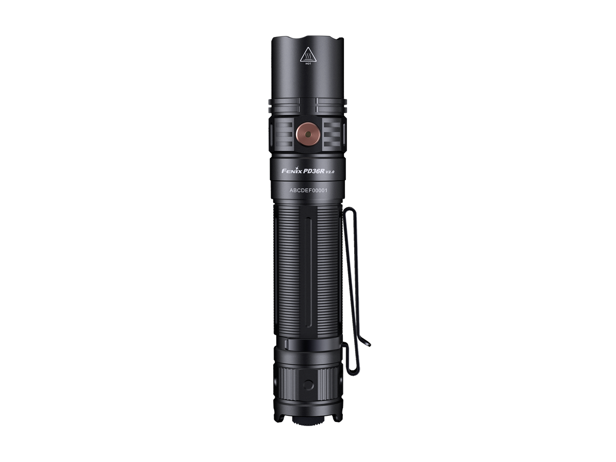 Fenix PD36R V2 Compact Rechargeable Tactical Flashlight - 1700 Lumens Fenix Store