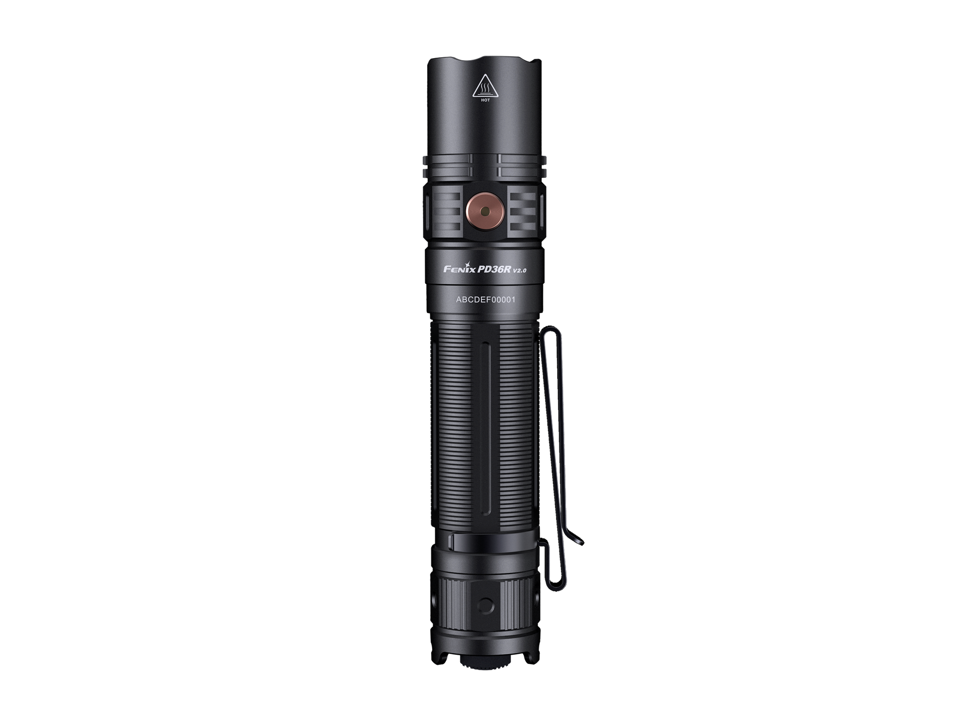 Fenix PD36R V2 Compact Rechargeable Tactical Flashlight - 1700 Lumens Fenix Store