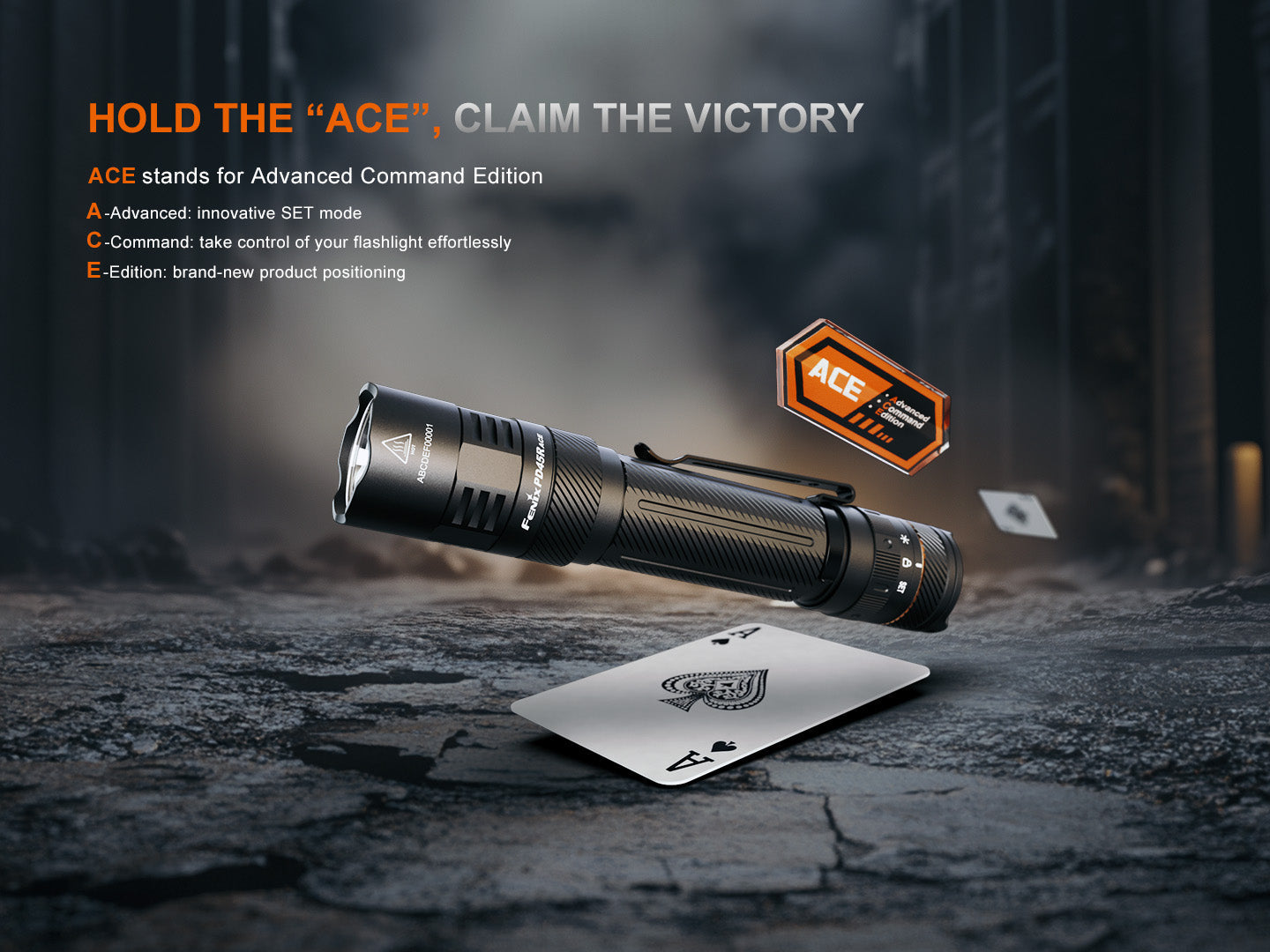 Fenix PD45R ACE Multi-Mode Tactical Flashlight Fenix Store
