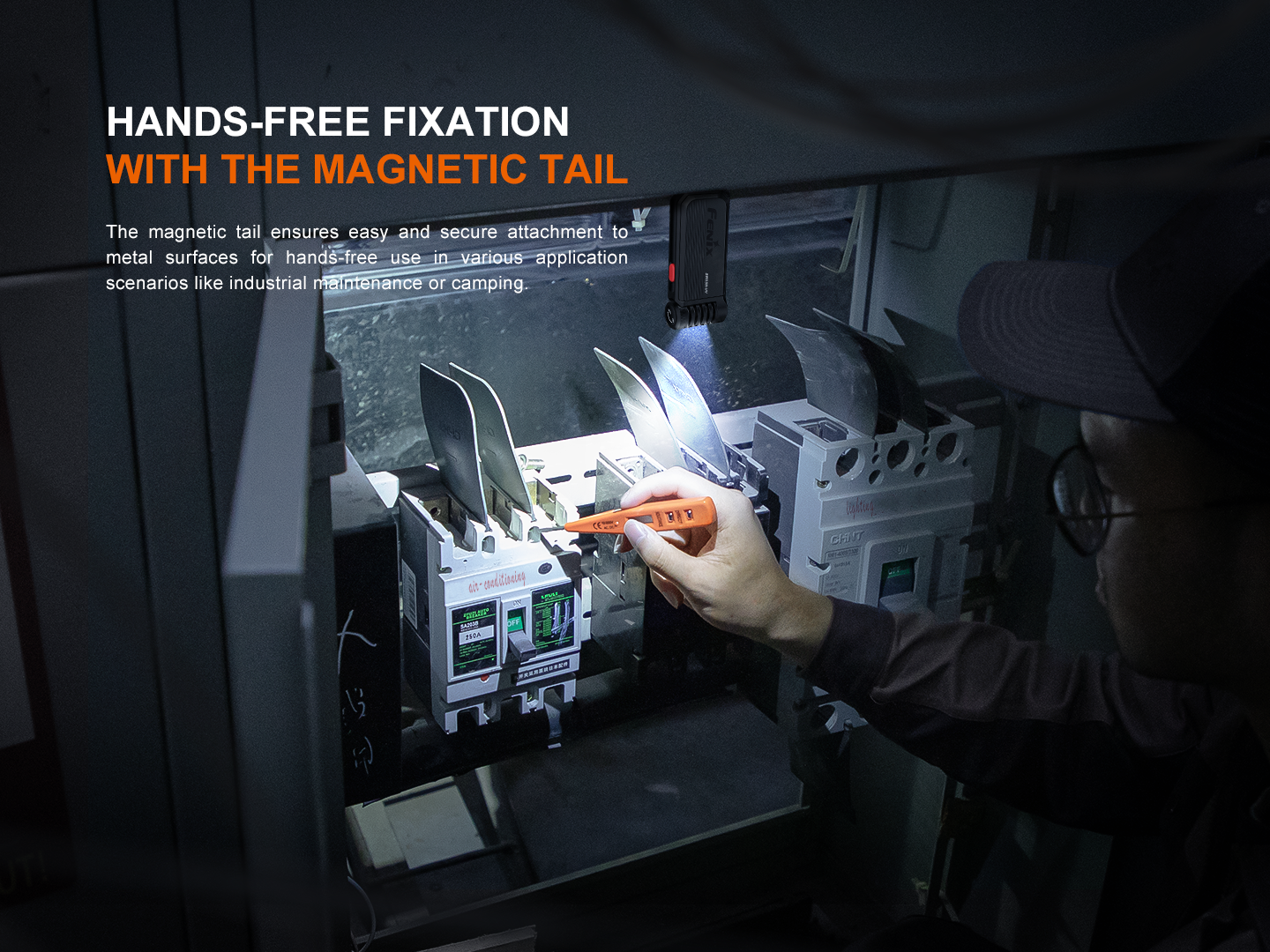 Fenix SW05R Multipurpose Clip-On Light with Red or UV Output Fenix Store