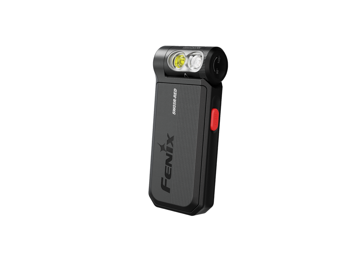 Fenix SW05R Multipurpose Clip-On Light with Red or UV Output Fenix Store
