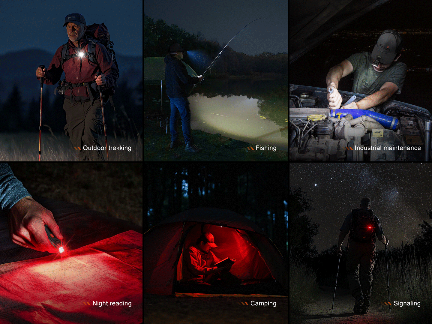 Fenix SW05R Multipurpose Clip-On Light with Red or UV Output Fenix Store