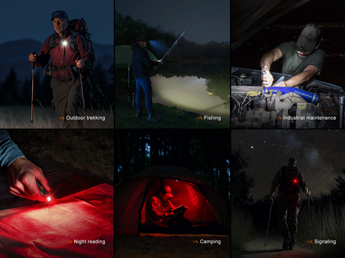 Fenix SW05R Multipurpose Clip-On Light with Red or UV Output Fenix Store