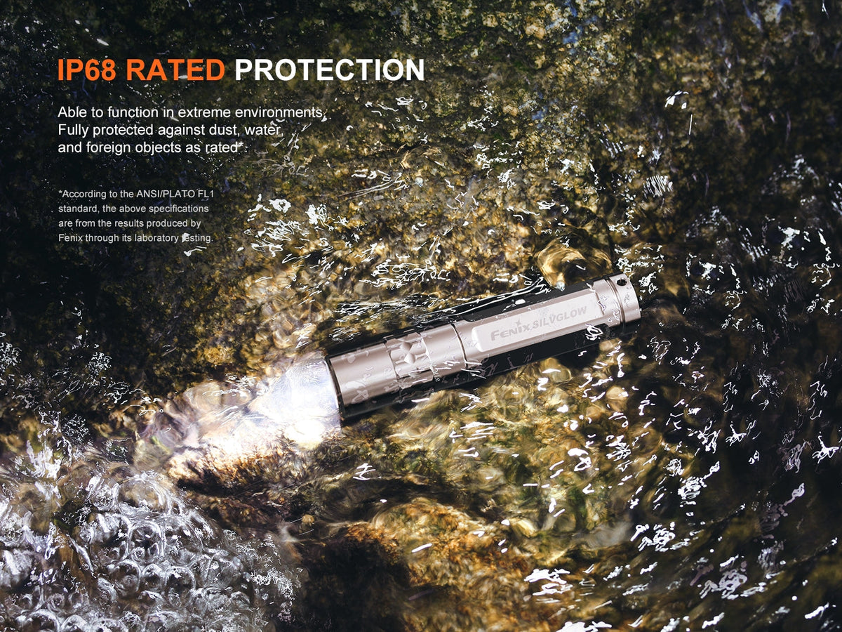 Fenix SilvGlow Limited Edition Collector's AAA Flashlight Fenix Store