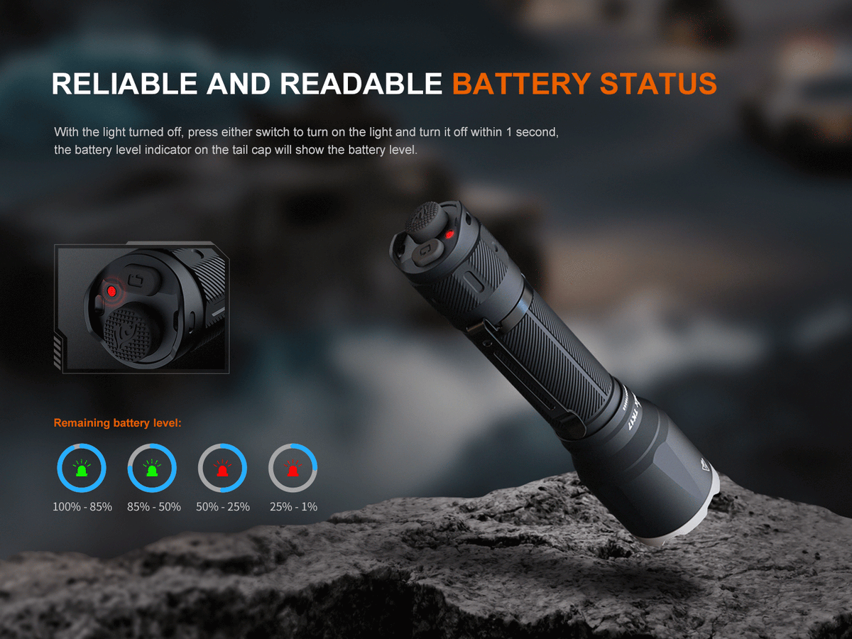 Fenix TK17 Dual Switch Tactical Flashlight Fenix Store