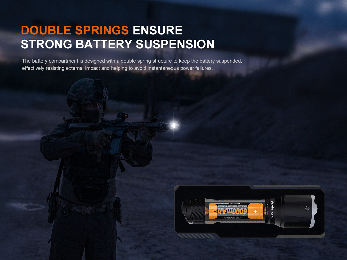 Fenix TK17 Dual Switch Tactical Flashlight Fenix Store