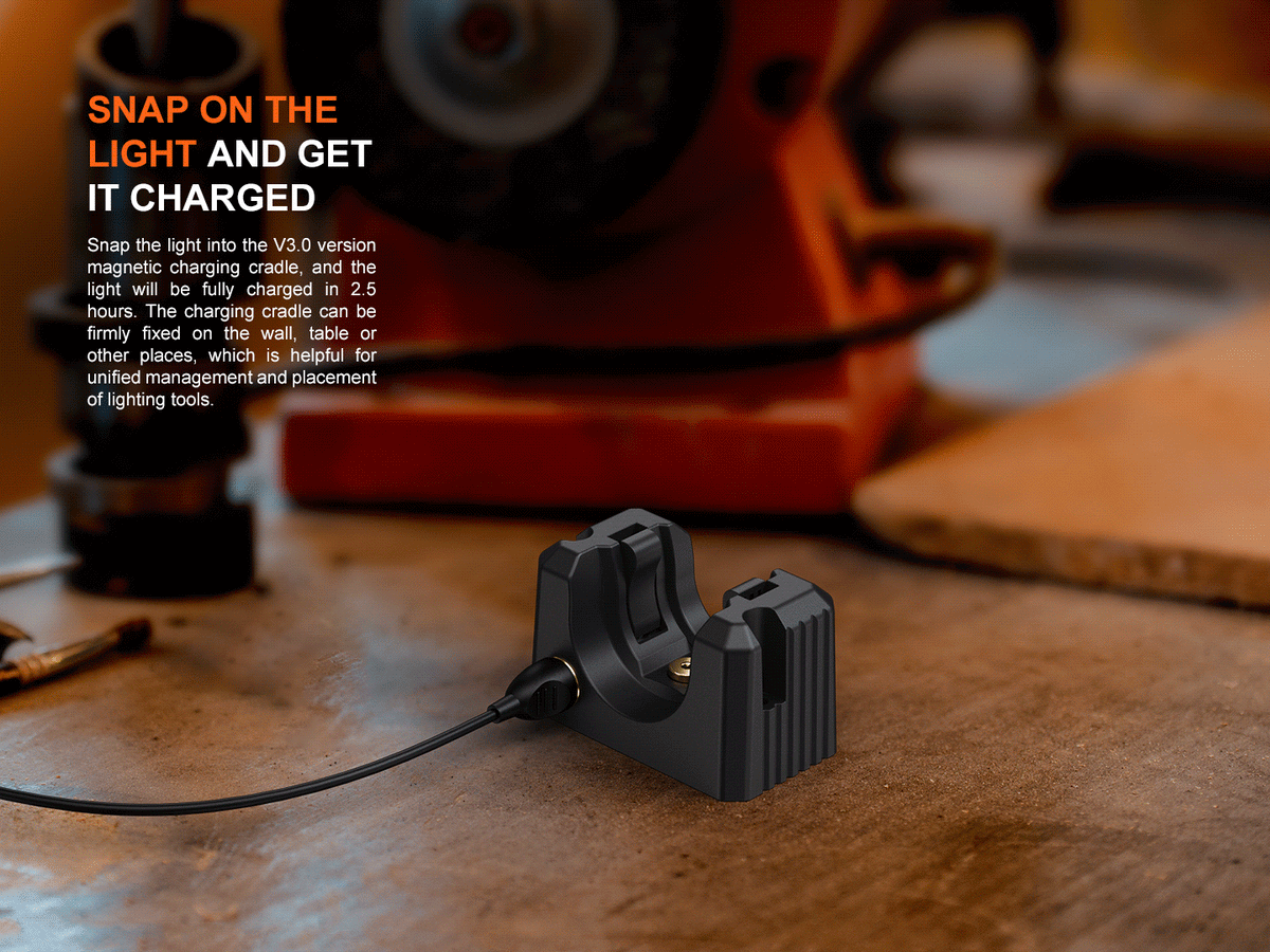 Fenix WF25RM Multifunctional Cradle Charging Duty Light Fenix Store