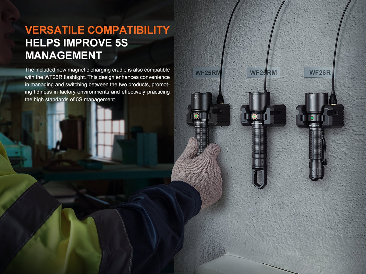 Fenix WF25RM Multifunctional Cradle Charging Duty Light Fenix Store