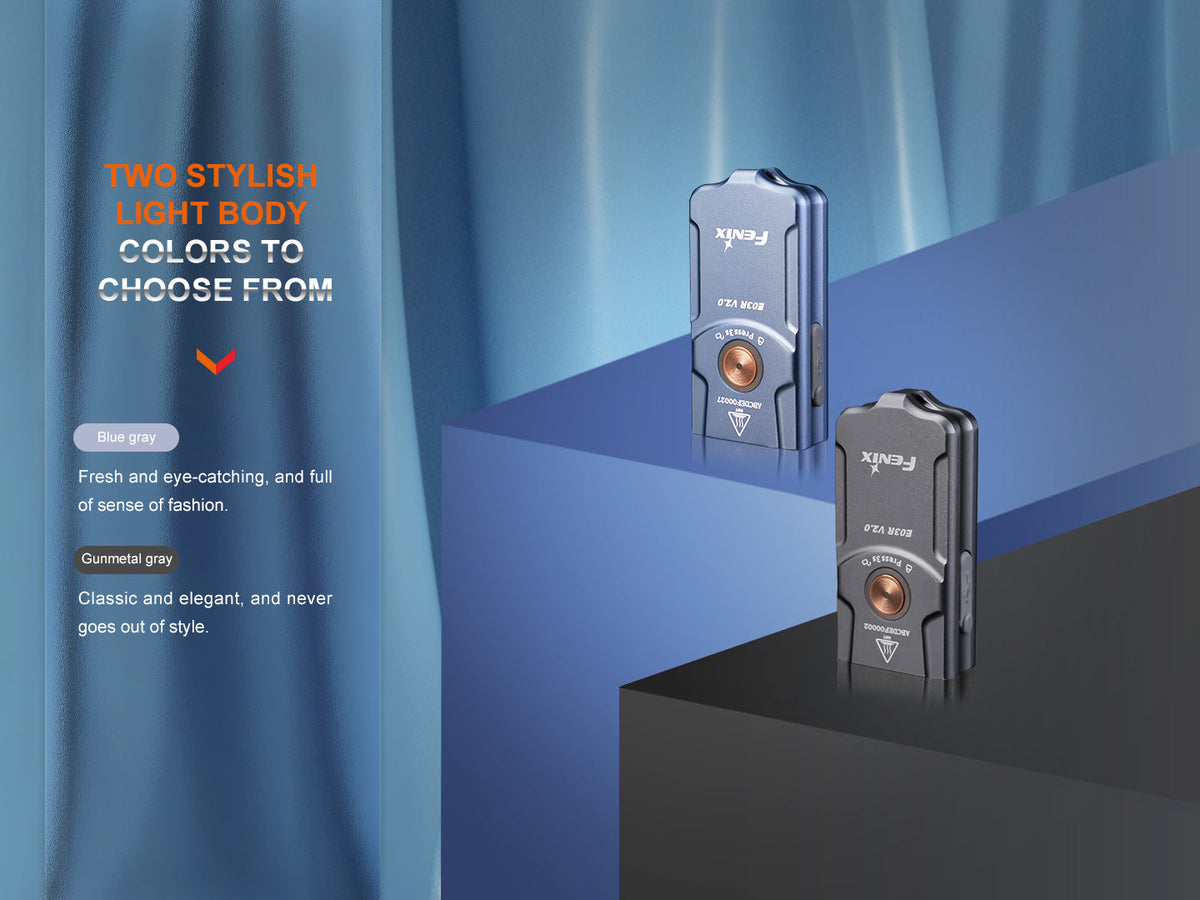 Fenix E03R V2 Keychain Flashlight Fenix Store