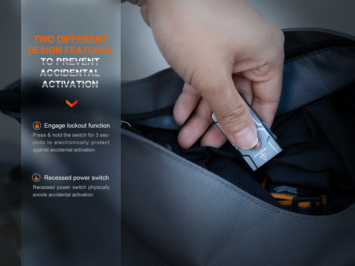 Fenix E03R V2 Keychain Flashlight Fenix Store