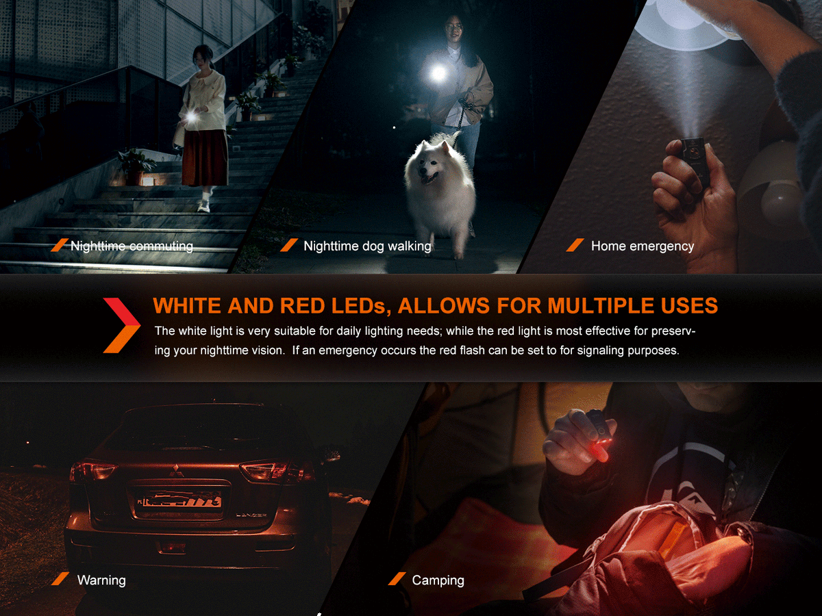 Fenix E03R V2 Keychain Flashlight Fenix Store