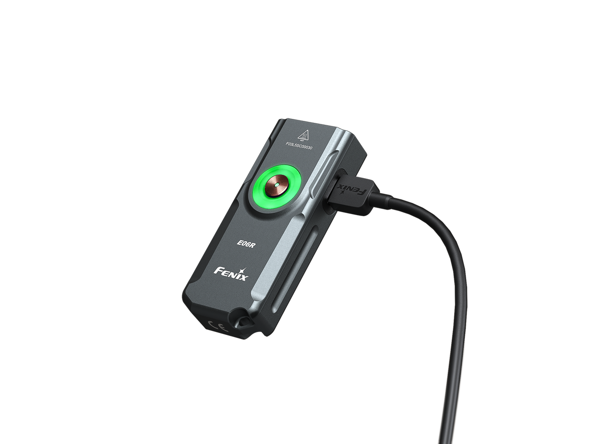 Fenix E06R Keychain Light with White, UV, and Red Laser Lights Fenix Store