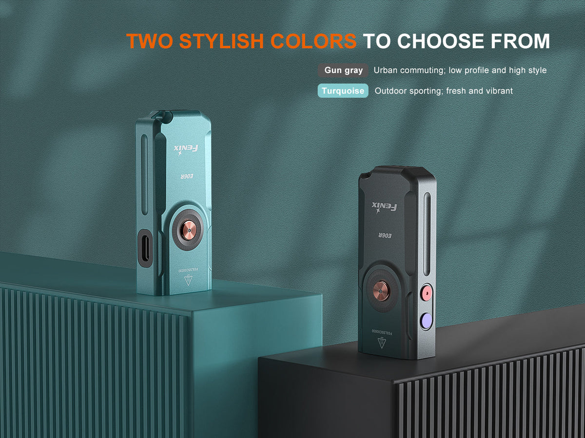 Fenix E06R Keychain Light with White, UV, and Red Laser Lights Fenix Store