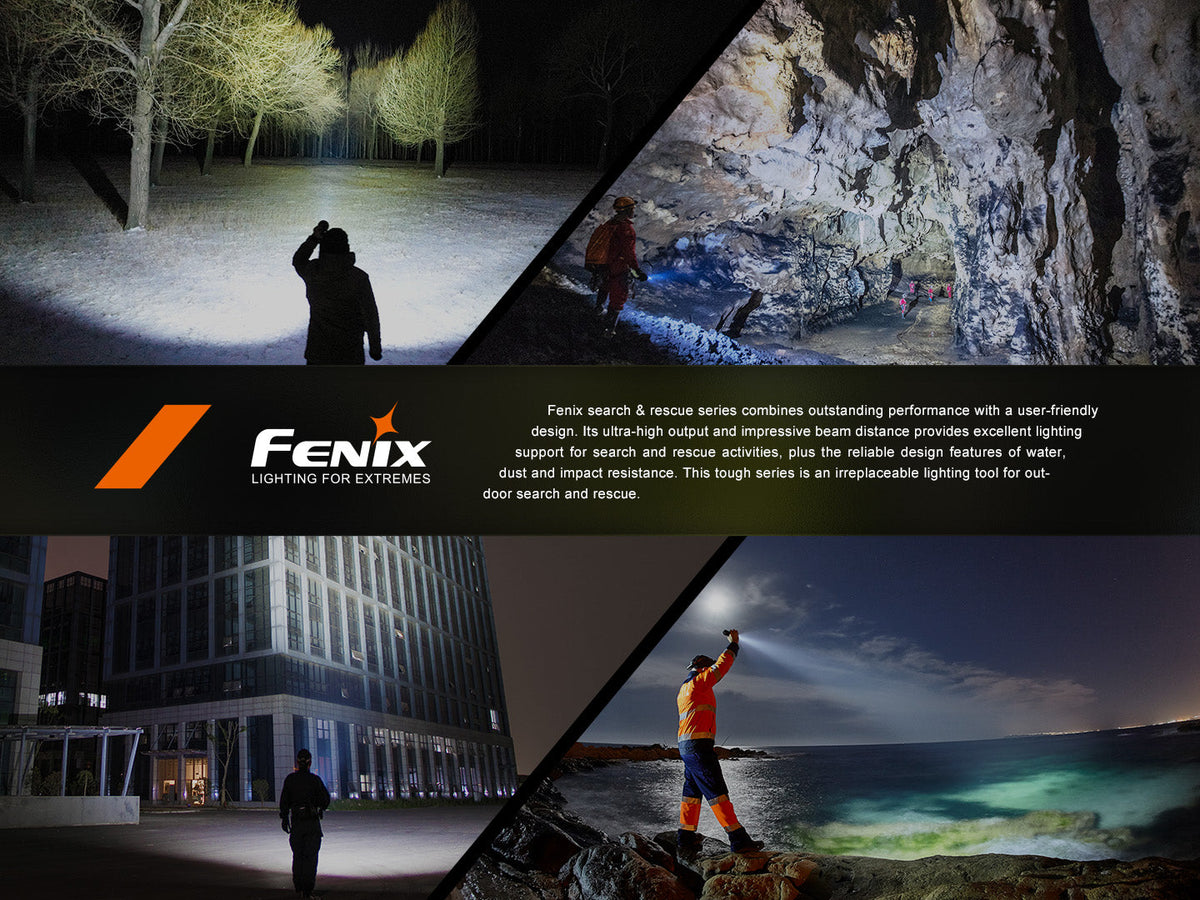 Fenix LR60R Rotary Switch Rechargeable Searchlight - 21000 Lumens Fenix Store