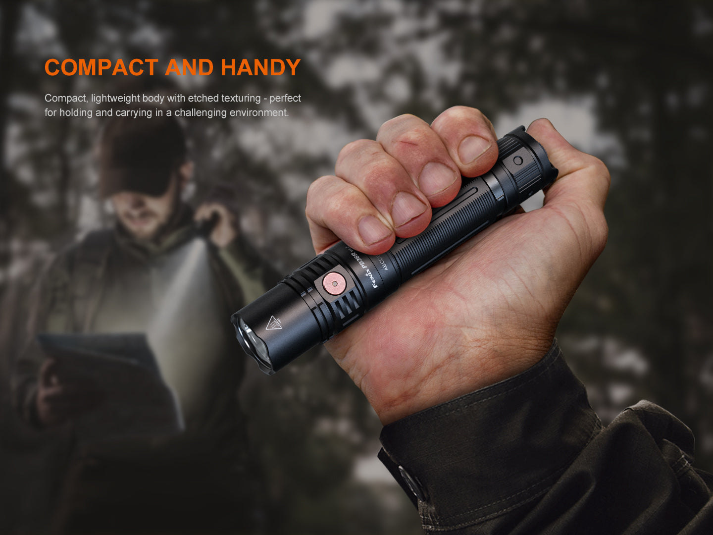 Fenix PD36R V2 Compact Rechargeable Tactical Flashlight - 1700 Lumens Fenix Store