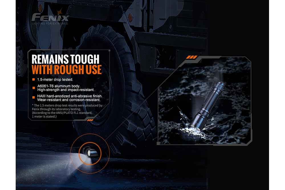 Fenix TK20R V2.0 Rechargeable Flashlight with FREE T5 Tactical Pen (optional) Fenix Store