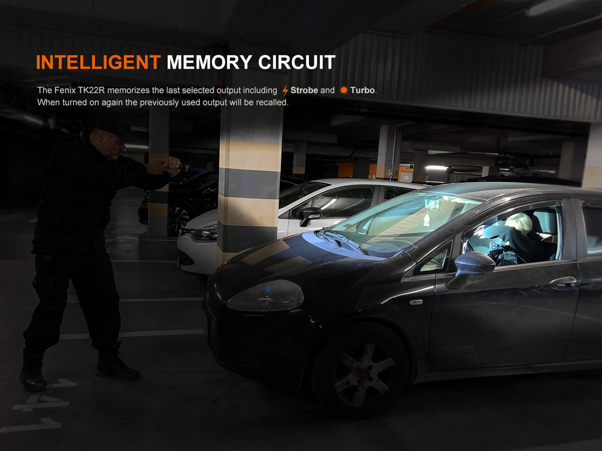 Fenix TK22R Rechargeable Tactical & Duty Flashlight Fenix Store