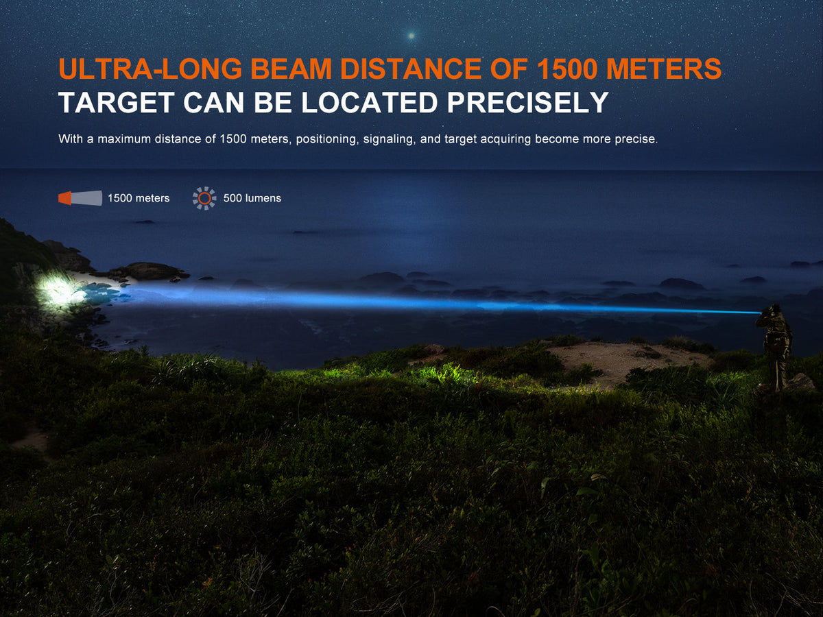 Fenix TK30R Tactical White Laser Rechargeable Flashlight Fenix Store