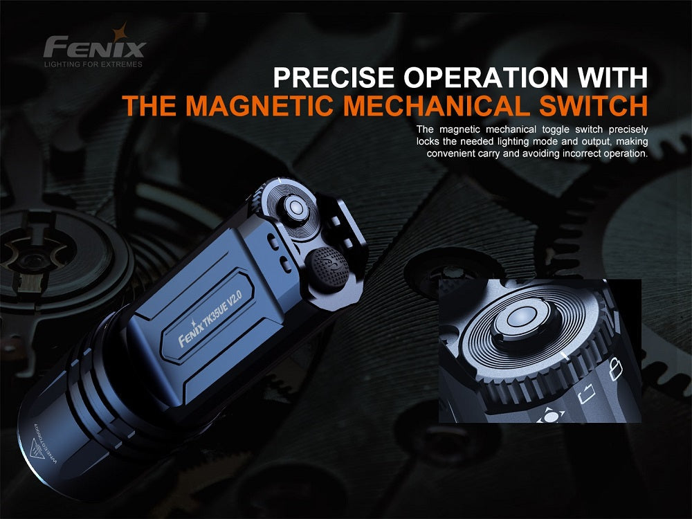 Fenix TK35UE V2.0 Flashlight - 5000 Lumens Fenix Store