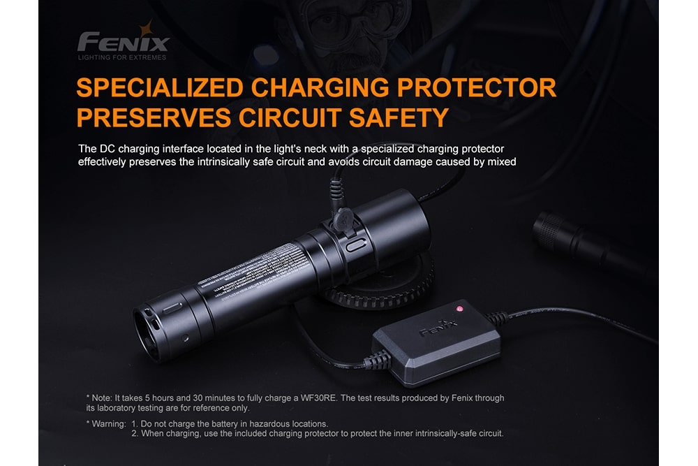 Fenix WF30RE Intrinsically Safe Flashlight - 280 Lumens Fenix Store