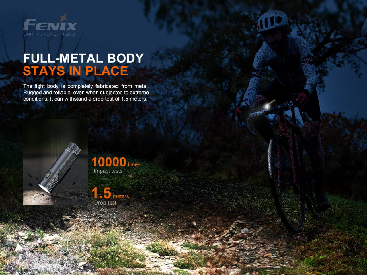 Fenix BC21R V3.0 LED Bike Light - Discontinued Fenix Store