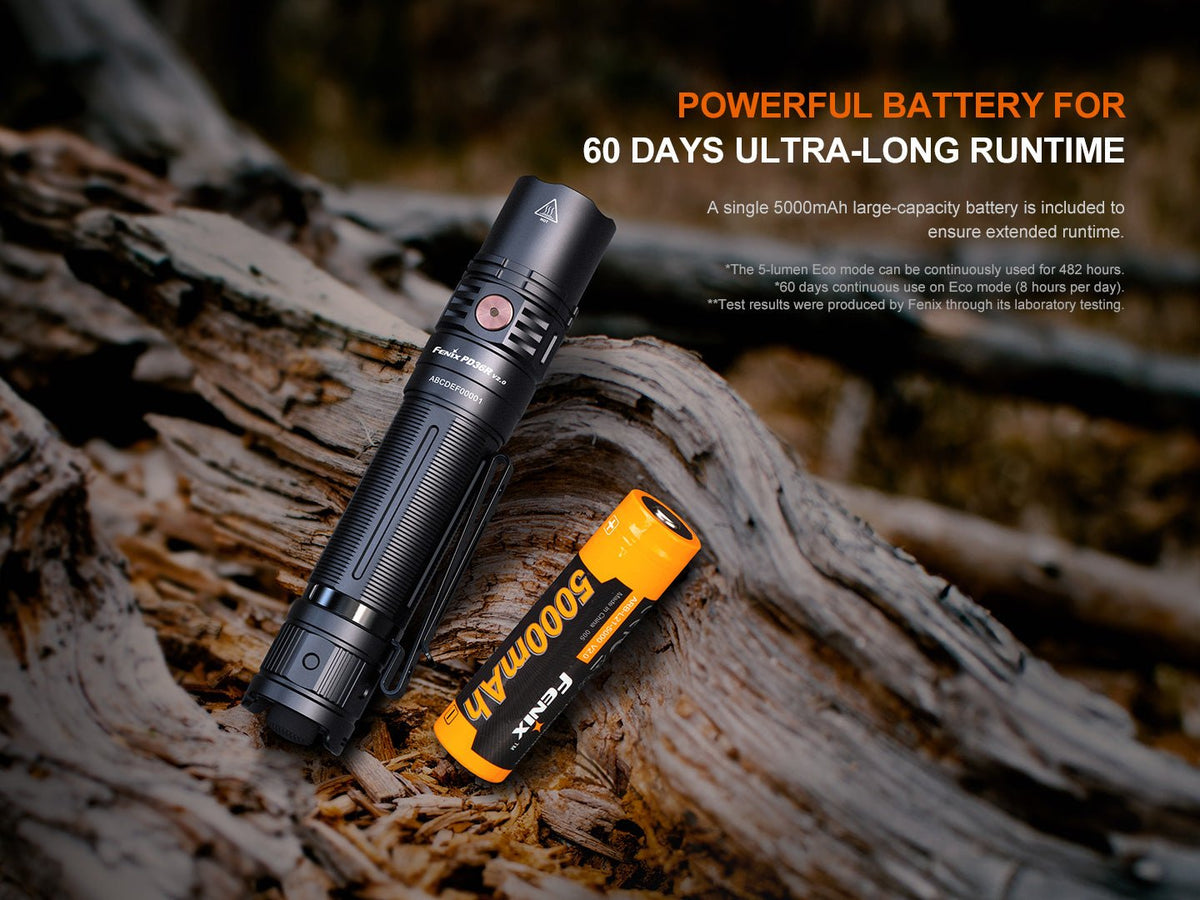 Fenix PD36R V2 Compact Rechargeable Tactical Flashlight - 1700 Lumens Fenix Store