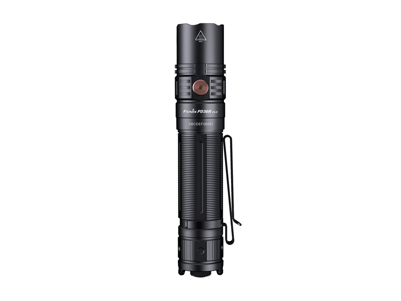 Fenix PD36R V2 Compact Rechargeable Tactical Flashlight - 1700 Lumens Fenix Store